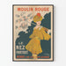 Plakat Moulin Rouge Le Nez Partout - Vintage'owa dekoracja ścienna