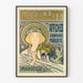 Vintage plakat Moullot Marseille do dekoracji ściennych