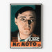 Plakat vintage Mr. Moto z Peterem Lorre - Dekoracja ścienna retro