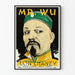 Plakat vintage Mr. Wu z Lonem Chaney'em - Dekoracja ścienna filmów klasycznych