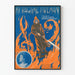 Plakat vintage My Ragtime Fireman – Muzyczna dekoracja ścienna