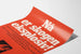 Wintage norweski plakat zapobiegający pożarom