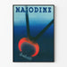 Plakat reklamowy vintage Naiodine na ból
