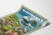 Plakat Vintage Nantucket Village i Morza