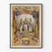 Plakat vintage Narodowa Gwardia pół funta dekoracja ścienna historyczna