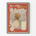 Plakat vintage Nationals Variété Fru Astrid Beck - Artystyczna dekoracja ścienna