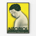 Plakat vintage Néobiol do pielęgnacji skóry tłustej i trądziku
