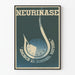 Plakat Vintage Neurinase Rozpoczyna Naturalny Sen