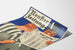 Plakat vintage Neuser Zeitung dekoracja ścienna retro