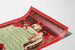Vintage plakat New Books do dekoracji ściennej o tematyce literackiej