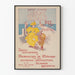 Plakat vintage New York Sunday Herald 1896 - Dekoracja ścienna retro