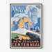 Plakat Wintage z okazji Setnej Rocznicy Nowej Zelandii 1940 Dekoracja Ścienna