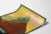 Plakat vintage Mont Mitre Peak w Milford Sound, Nowa Zelandia