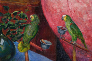 ngel Zrraga - Composition aux perroquets.webp