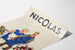 Plakat vintage Nicolas Wielki Rok - Retro dekoracja ścienna
