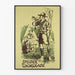 Plakat vintage Nidar Speider Chokolade dekoracja ścienna