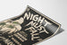 Plakat vintage Night Must Fall - Teatr i Dramat Grozy