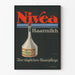 Plakat vintage dekoracja ścienna Nivea Haarmilch pielęgnacja włosów