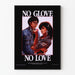 Plakat No Glove No Love - Plakat edukacyjny o zdrowiu