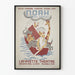 Plakat Teatr Noé - Vintage'owa dekoracja ścienna z motywami zwierzęcymi