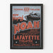Plakat vintage przedstawienie Noe w Teatrze Lafayette