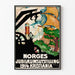 Plakat wystawy vintage Norwegia 1914 Kristiania