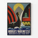 Plakat Vintage Norges Varemesse Bergen 1927