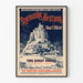 Plakat vintage Normandia Bretania Mont Saint-Michel