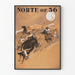 Plakat dekoracyjny w stylu North of 36 western