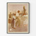 Plakat Pracujmy dla Notre-Dame du Travail - Historyczna dekoracja ścienna