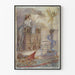 Plakat dekoracyjny Notre-Dame de Paris 1904 autorstwa A. Willette