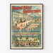 Plakat vintage Nowy Hôtel Guilliermen w Vichy