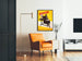 Plakat Vintage Now I'm Satisfied - Dekoracja Ścienna Retro