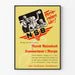 Plakat vintage NSB Ogłoszenie o wakacjach w Norwegii
