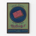 Plakat vintage Werblonsky 1 do dekoracji ściennej w stylu retro