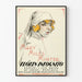 Vintage plakat pielęgniarki Marjorie - Elegancka dekoracja ścienna