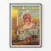 Plakat vintage mydła Sweet Sixteen Oberne Hosick & Co