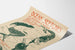 Plakat vintage Ocean Sketches - Ilustracja syreny i ryb