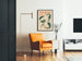 Plakat vintage Ocean Sketches - Ilustracja syreny i ryb