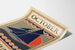 Plakat vintage żaglowiec October Century
