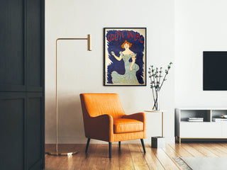 Vintage plakat Odette Dulac - Elegancka dekoracja ścienna w stylu retro