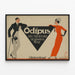 Plakat vintage Oedipus - Elegancja i styl retro — oprawiony obraz na ścianie