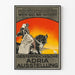 Stary plakat wystawy austriackiej z Adriatyku 1913 w Wiedniu