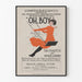 Plakat vintage musical komediowy Oh Boy - Artystyczna dekoracja ścienna