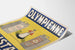 Plakat reklamowy vintage Olympienne Cristal Pétrole Blanc Extra