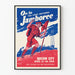 Plakat vintage Harcerzy na Narodowym Zjeździe Premier Jamboree 1954