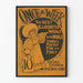 Plakat Vintage Once a Week - Ilustracja i Poezja