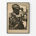 Plakat jednoczący ruch Black Panther Party