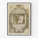 Plakat artystyczny vintage De Architect 1911 do dekoracji ściennej