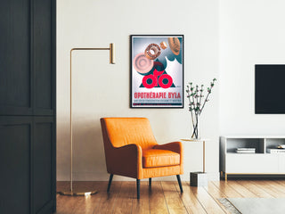 Plakat Vintage Opothérapie Byla - Francuska Dekoracja Ścienna Retro